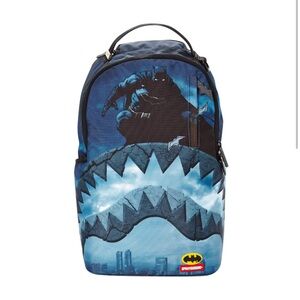 Sprayground Blue Batman Graphic Backpack ( limited edition)